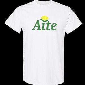 Funny humor T shirt Sprite Parody "Aite" Adult S,M,L ,XL , 2XL, 3L white color